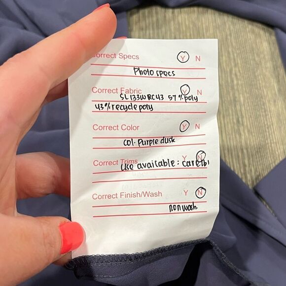 NWOT J. Jill Wearever Easy-Care Split-Neck Tunic Top Long Sleeve Purple Dusk L - Picture 4 of 5